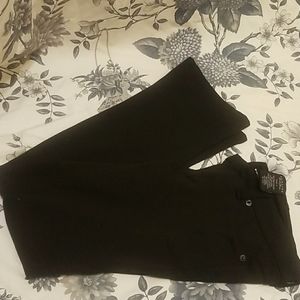 Womens pants, black, Domaine, size 7